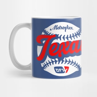 Texas Baseball Mug